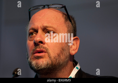 Australische Wissenschaftler, Autor und Klimatologe, Doktor Tim Flannery bei einer Konferenz in Melbourne 29. November 2010 Stockfoto