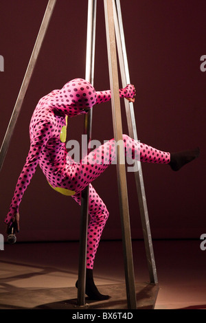 Bourgeois und Maurice "Can ' t Dance", durchgeführt im Lilian Baylis Studio, Sadler es Wells, Georgeois Bourgeois durchführen Stockfoto