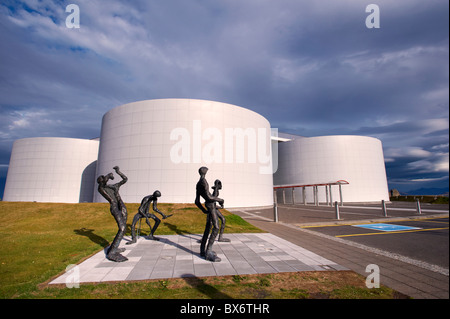 Die Perlan Kuppel, Reykjavik, Island Stockfoto