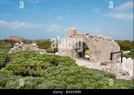 Alte Maya-Ruinen, Punta Sur Park, Isla de Cozumel (Insel Cozumel), Cozumel, off, Yucatan, Quintana Roo, Mexiko, Nordamerika Stockfoto