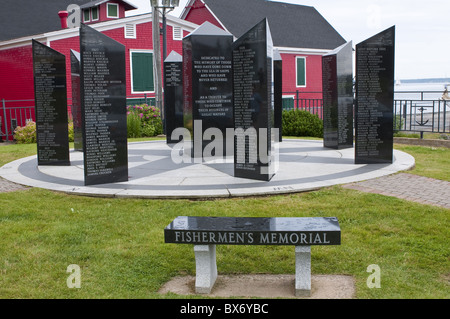 Fischer Denkmal in Lunenburg, Nova Scotia, Kanada, Nordamerika Stockfoto