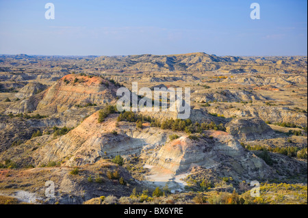 Bemalte Canyon, Theodore Roosevelt Nationalpark (South Unit), North Dakota, USA Stockfoto