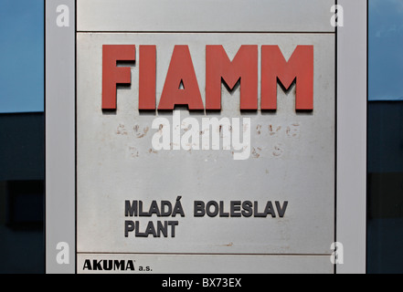 FIAMM, logo Stockfoto