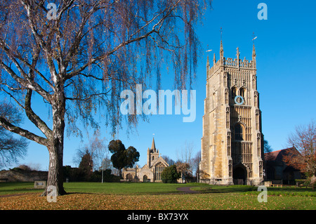 Evesham Abtei Worcestershire central England Großbritannien Stockfoto