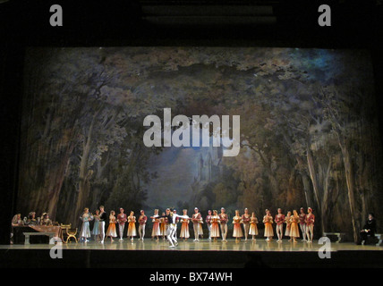 Schwanensee im Mariinsky Theater St. Petersburg Russland Stockfoto