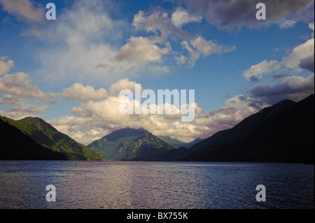 USA, Washington, Olympic National Park Crescent Lake Stockfoto