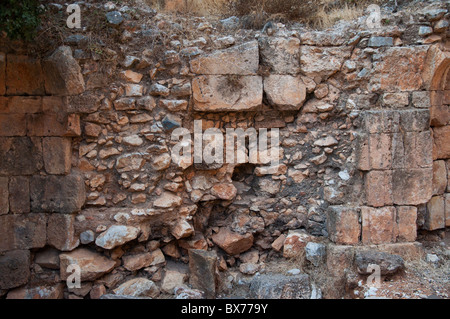 Die verlassene Stadt von Cäsarea Philippi. Stockfoto