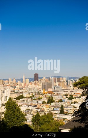 USA, Kalifornien, San Francisco, die Innenstadt von Ansicht Stockfoto