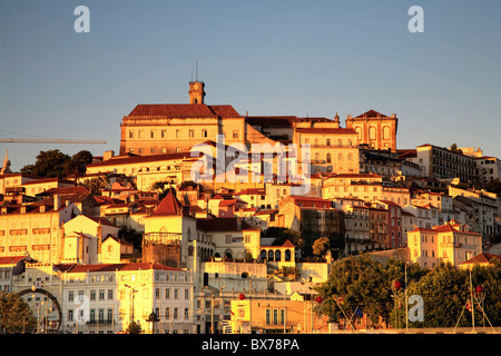 Rio Mondego & Ponte de Santa Clara, Coimbra, Beira Litoral, Portugal Stockfoto