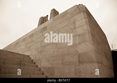 Canadian Memorial Vimy Ridge Stockfoto