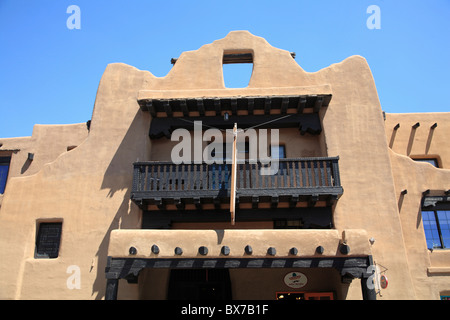 Hotel La Fonda, Santa Fe, New Mexico, USA Stockfoto