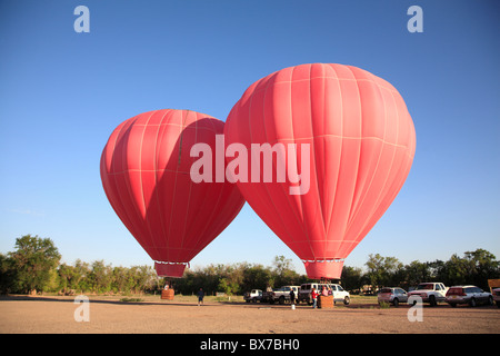 Heißluftballons, Los Lunas, New Mexico, USA Stockfoto