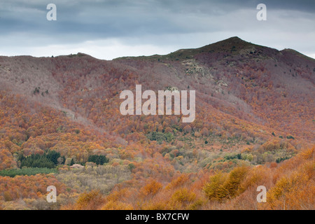 Turó de Reprivatisierung Gipfel von Santa Fe See, natürlichen Park von Montseny, Barcelona, Spanien Stockfoto