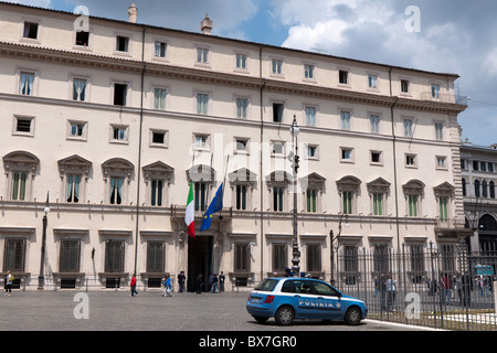 Palazzo Chigi, Rom, Italien Stockfoto