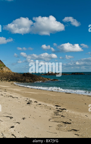 dh Belvoir Bay HERM GUERNSEY Sandstrand Sandstrände Kanal Insel Stockfoto