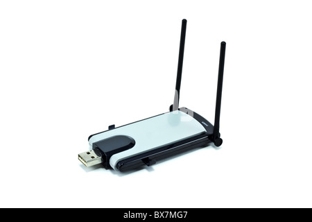 USB-WLAN-adapter Stockfoto