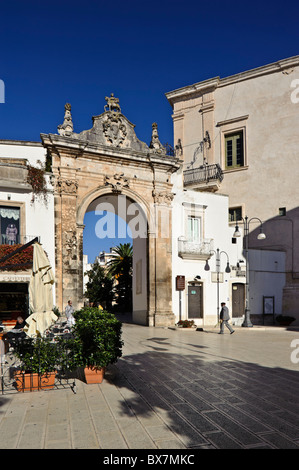 Arco di Sant'Antonio, Martina Franca, Apulien, Italien Stockfoto