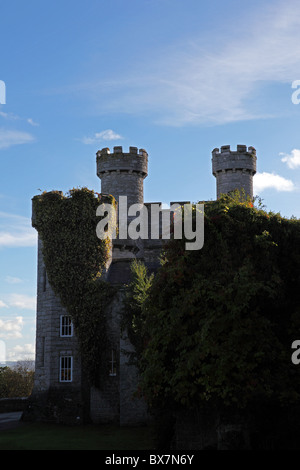 Bodelwyddan Burg in der Nähe von Bodelwyddan Denbighshire North Wales am späten Nachmittag Stockfoto