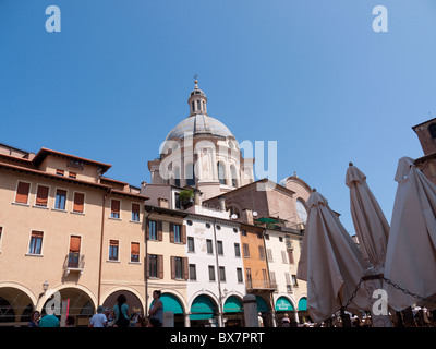 Die mittelalterliche Stadt Mantua in Norditalien Lombardei Stockfoto