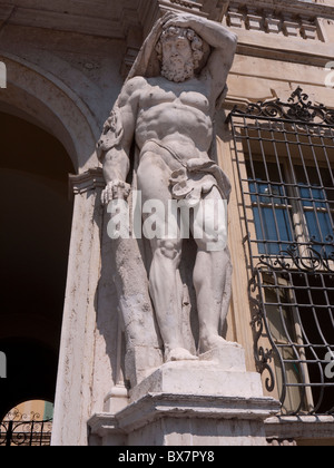 Die mittelalterliche Stadt Mantua in Norditalien Lombardei Stockfoto