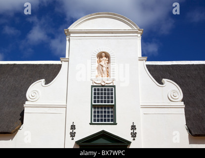 Groot Constantia, die besten erhaltene Beispiel des Cape niederländischen Architektur und eines der führenden Denkmäler Südafrikas. Stockfoto