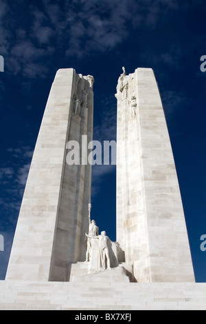 Vimy Erster Weltkrieg Kriegerdenkmal in Frankreich Stockfoto