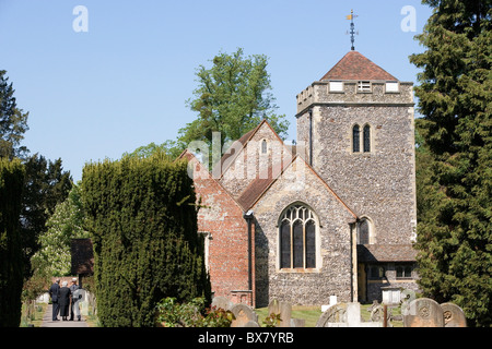 Stoke Poges Kirche Buckinghamshire UK Stockfoto