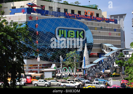 Mahboonkrong (MBK) Einkaufszentrum, Thanon Phaya Thai Road, Pathum Wan District, Bangkok, Thailand Stockfoto