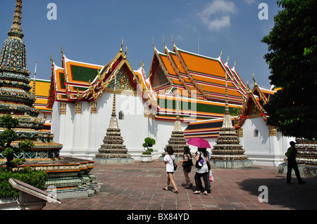 Wat Pho Tempel, Rattanakosin-Insel, Bangkok, Thailand Stockfoto