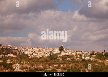 Berühmte Klöppeln Dorf, Pano Lefkara in den Troodos-Bergen-Ausläufern. Zypern Stockfoto