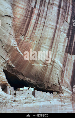 Das weiße Haus Canyon de Chelly Stockfoto