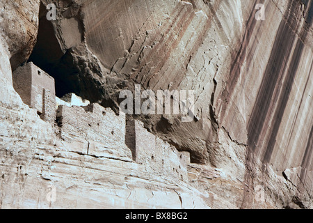 Das weiße Haus Canyon de Chelly Stockfoto