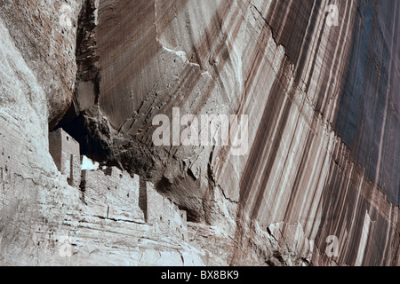 Das weiße Haus Canyon de Chelly Stockfoto