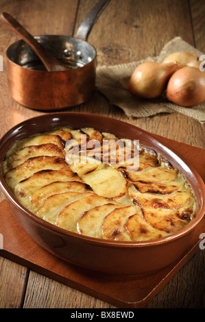 Pommes-Vanilleeis. Vanilleeis-Kartoffeln Stockfoto