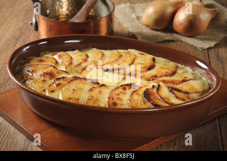 Pommes-Vanilleeis. Vanilleeis-Kartoffeln Stockfoto