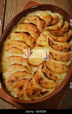 Pommes-Vanilleeis. Vanilleeis-Kartoffeln Stockfoto