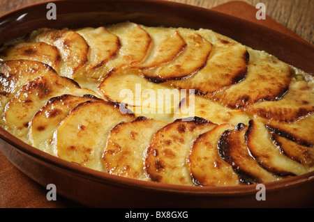 Pommes-Vanilleeis. Vanilleeis-Kartoffeln Stockfoto