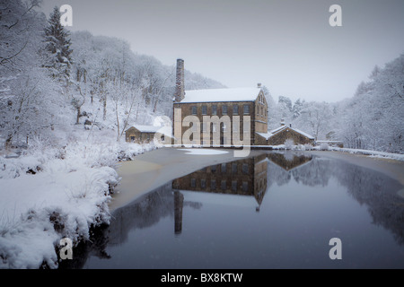 Gibson Mühle Hebden Bridge Stockfoto