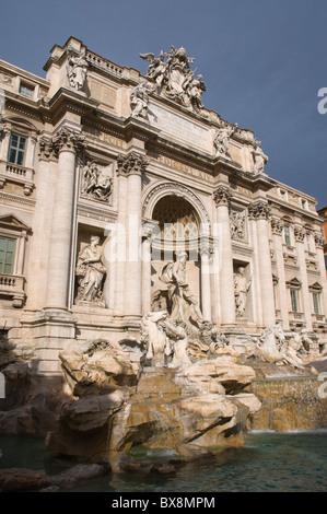 Fontana di Trevi in Tridente Bezirk Rom Italien Europa Stockfoto