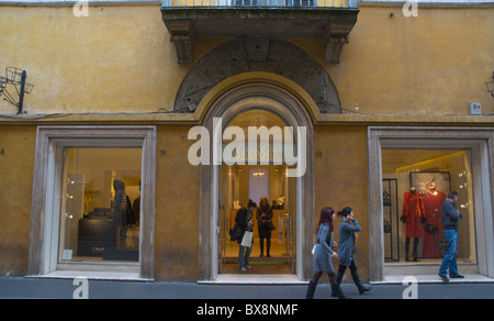 MaxMara Fashion-Store Via dei Condotti Straße zentrale Rom Italien Europa Stockfoto