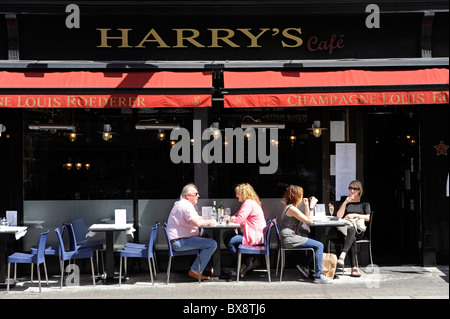 Harrys Cafe, Dawson Street, Dublin City, Irland Stockfoto