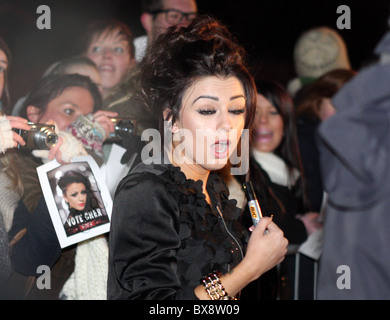 Cher Lloyd 2010 X Faktor Finalist auf der drei Grafschaften Messe Boden Malvern Autogramme für ihre fans Stockfoto