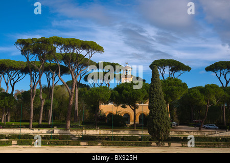 Casina Orologio Gebäude im Park der Villa Borghese Rom Italien Europa Stockfoto