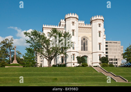 Old State Capitol, neugotischen Schloss erbauten 1847 Stockfoto