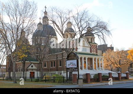 Katholische Kirche in Edmonton, Alberta, Kanada Stockfoto