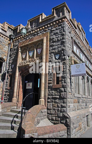 "Die Zeichen für die Takahe" Restaurant, Hackthorne Road, Cashmere Hills, Christchurch, Canterbury, Südinsel, Neuseeland Stockfoto