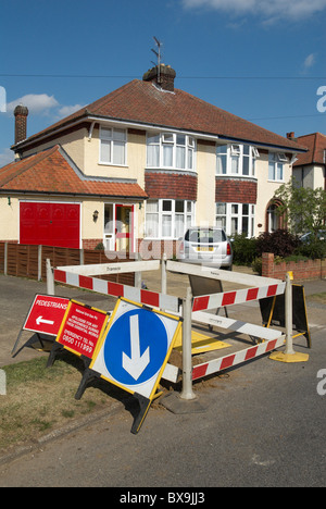 Baustellen-Ipswich Stockfoto