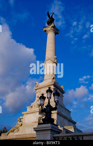 Monument Aux Girondins Bordeaux Stockfoto