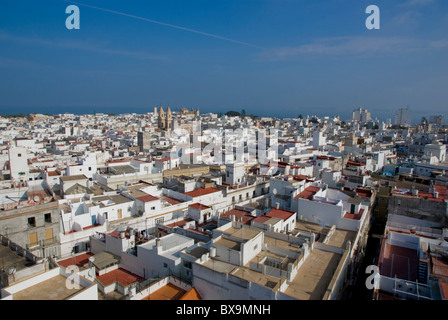 Europa, Spanien, Andalusien, Cadiz, Skyline Stockfoto