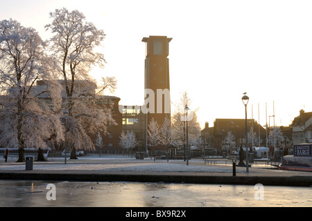 Die neue Royal Shakespeare Theatre in Winter-upon-Avon, England, UK Stockfoto